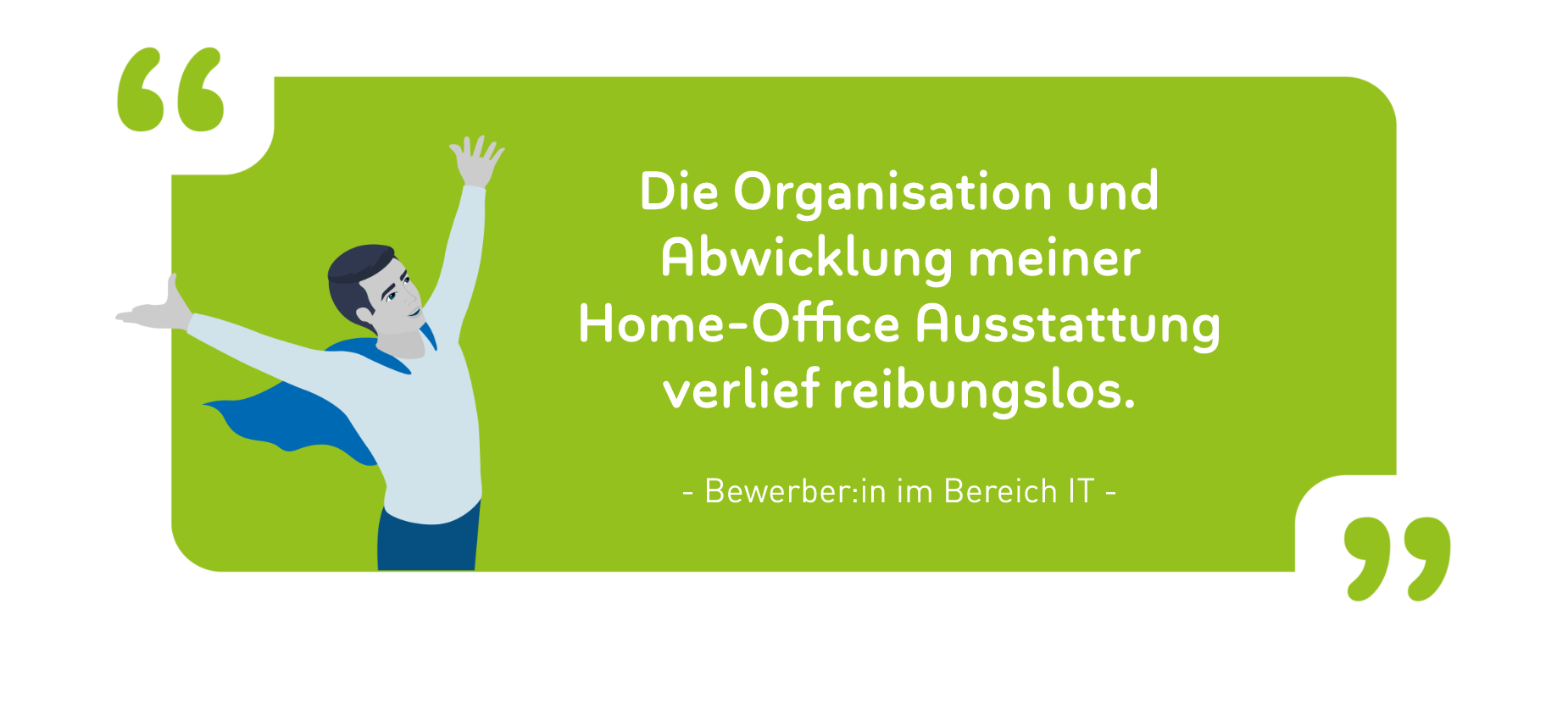 Bewerbungsprozess-Kommentar: Homeoffice-Ausstattung