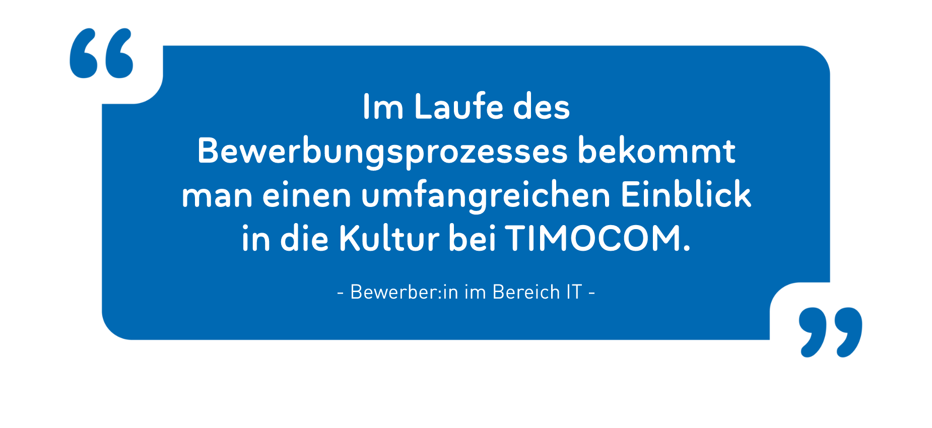 Bewerbungsprozess-Kommentar: Kultur