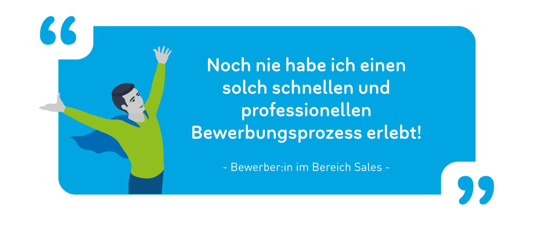 Bewerbungsprozess-Kommentar: Schnell